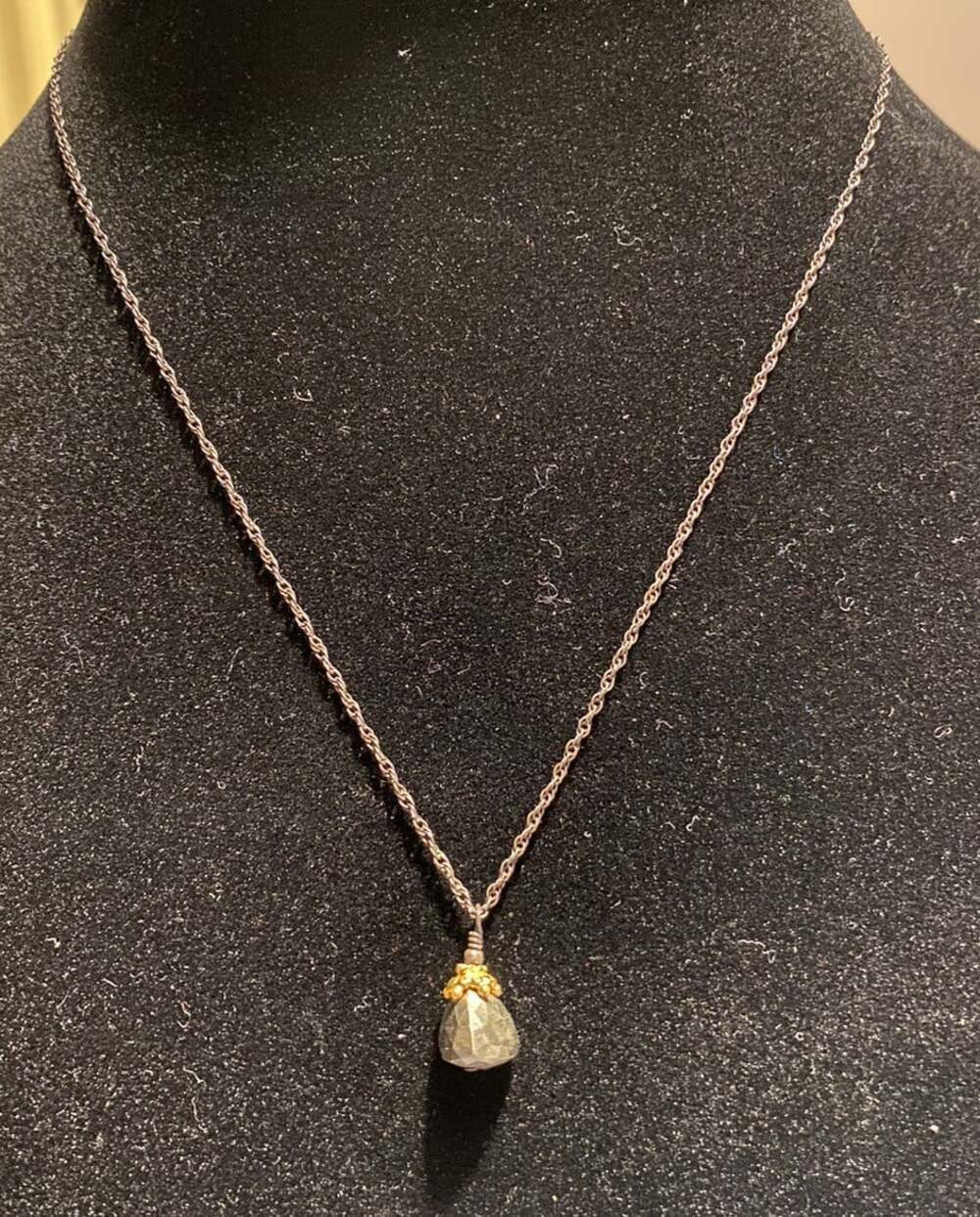 Vintage Pyrite Necklace